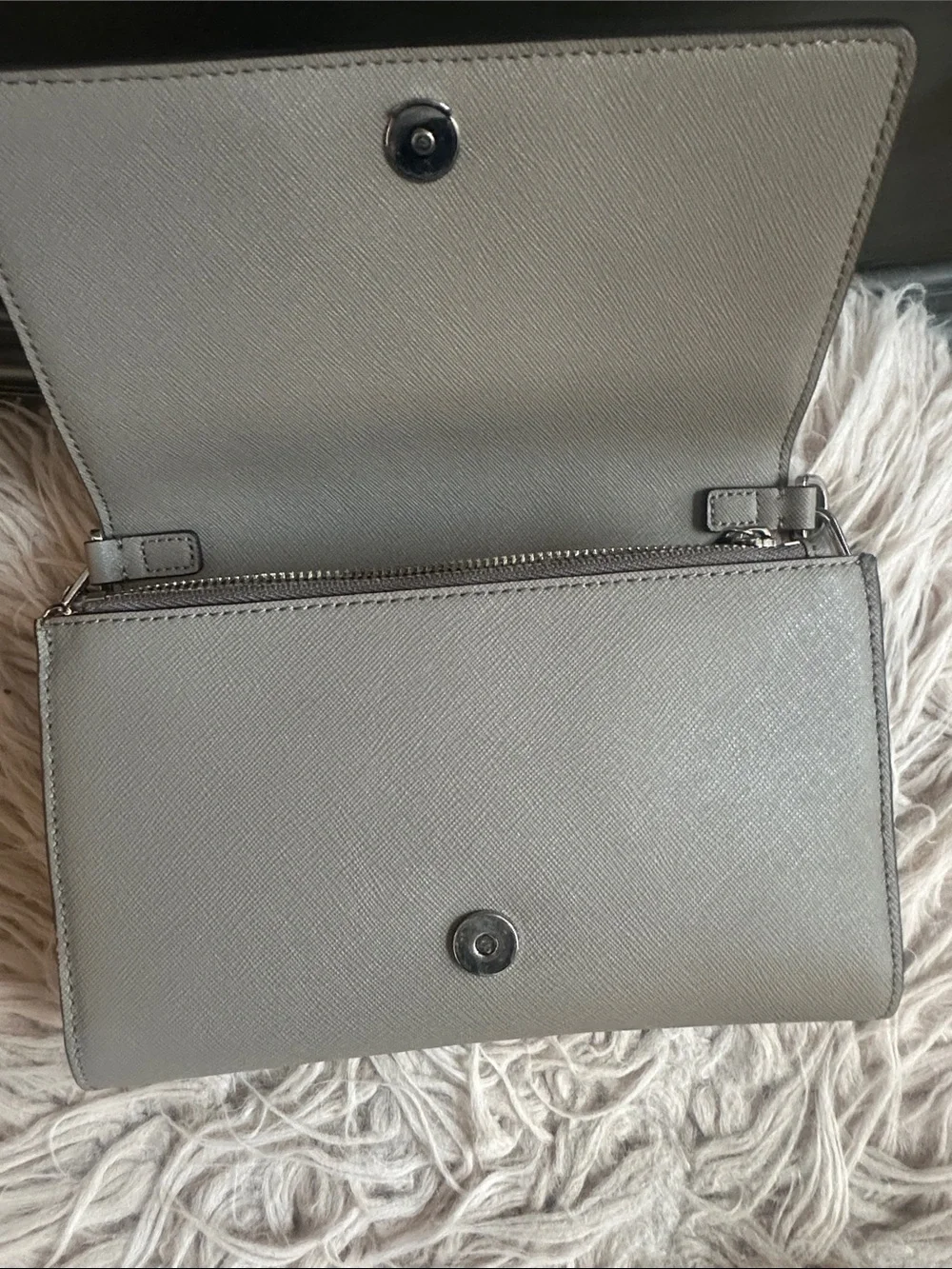 Tory Burch compact saffiano
